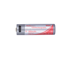 OrcaTorch 14500 USB Battery 750mAh