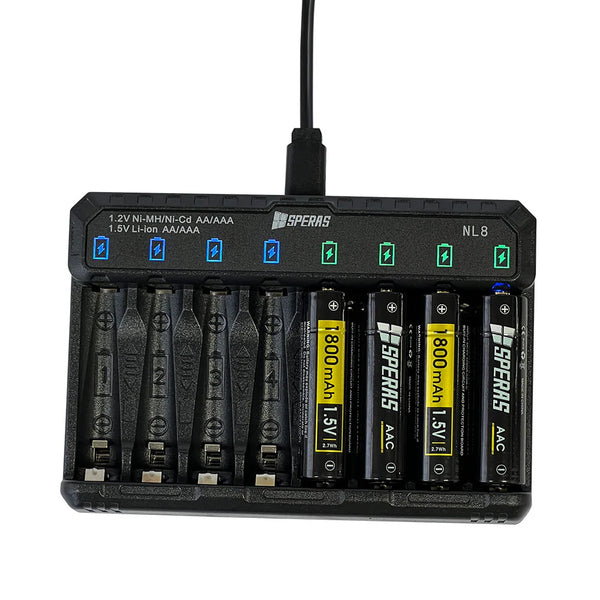 Speras NL8 Akkulaturi