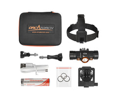 ORCATORCH MAZU TD01 Sukeltajan otsalamppu 1200 lm