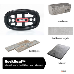 Grabo RockSeal vaihtotiiviste betonille ja kivelle