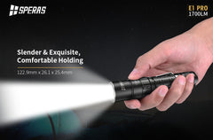 E1 PRO LED-taskulamppu