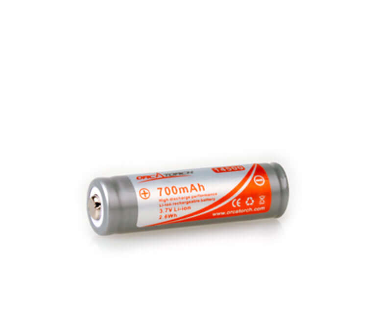18650-Batterie vs. 14500-Batterie 