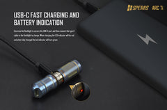 ARC Ti Avaimenperävalo