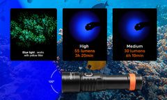 OrcaTorch D530 Sininen