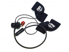 EM-OTS2 Sukeltajan puhelinyksikkö kahdella kuulokkeella