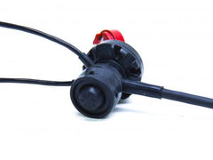 EM-OTS2 Sukeltajan puhelinyksikkö kahdella kuulokkeella