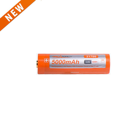 OrcaTorch 21700 USB Akku 5000mAh