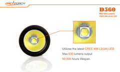 OrcaTorch D560 valaisin