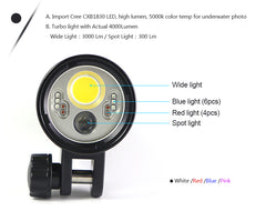 Sdive V2 LED-Kuvausvalo